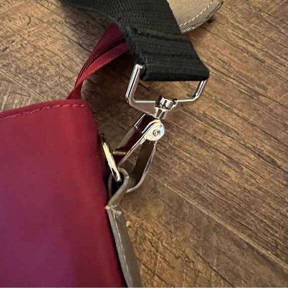 JM New York Bag Joy Mangano Burgundy Wine & Silver NWOT - Picture 16 of 16